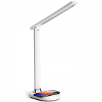 Platinet desk lamp with wireless charger PDL081W 18W QI, white (45244) 45244