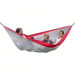 Amazonas Silk Traveller XXL (red-silver)  Travel Hammock, 320x230 cm, 200 kg AZ-1030190