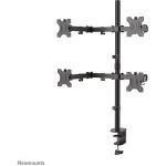 Newstar Full motion desk monitor arm for 4 screens, 13-32" FPMA-D550D4BLACK