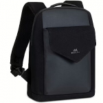 Rivacase Cardiff Canvas backpack, 13.3", Black 8521BLACK