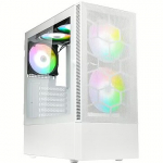 Kolink OBSERVATORY MX MESH ARGB, Tempered Glass, White OBSERVATORY MX MW