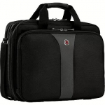 Wenger Legacy Double Gusset, 16", Black/Gray 600648