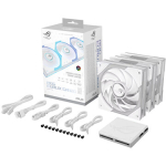 Asus ROG Eurux GR120 ARGB, 3 Pack, White 90DA00J3-B09020