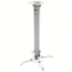 Techly Universal projector ceiling mount 54-90 cm 13.5 kg silver 309661