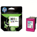 Hewlett Packard 301XL Tri-color Ink Cartridge, 330pages CH564EE