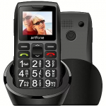 Sponge Artfone C1+ Bar Senior Phone, Black 0703674401813