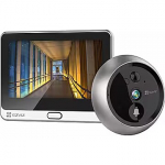 EZVIZ DP2 Peephole, 1080p Full HD, 2MP, 4.3" Screen, WiFi, App, Silver 318500151