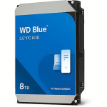 Western Digital 8TB, 5640rpm, 256MB, SATAIII, Blue, CMR WD80EAAZ