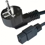 Gembird Power Cord Euro to C19, 1.8m, 16A PC-186-C19