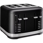 KitchenAid 4 slice Manual Control, Black/Stainless Steel 5KMT4109EBM