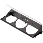 HAVN HS 420 Angled Bottom Fan Bracket, Black HVN-AS-HS420-08-VAB