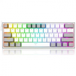 Redragon K617 Fizz RGB, EN K617-RGB white gray