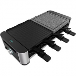 Cecotec Raclette Cheese&Grill, Black/Stainless steel 3225