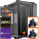 TopPC AMD Ryzen 9 (Zen 4) TUF Gaming Powered by ASUS, 32GB (2x16) DDR5, GeForce RTX 5070, 2TB NVMe Gen4, Windows 11 Pro DATK319-1405078