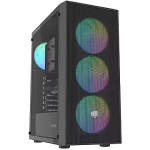 Natec Fury Shobo SH8F ARGB, Tempered Glass, Black NFO-2402