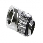 Bitspower G1/4" Silver Shining Rotary 45-Degree IG1/4" Extender BP-45R