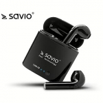 Savio TWS-02, Bluetooth, Black SAVTWS-02