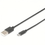 Digitus USB-A to MicroUSB, 1.8m AK-300127-018-S