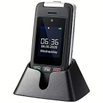 Sponge Artfone C10 Flip Senior Phone, Black 0703674401837