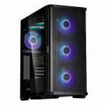 Zalman Z10 PLUS, Tempered Glass, Black Z10 PLUS