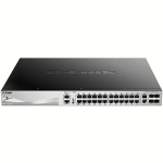 D-Link DGS-3130-30PS/E, 24x1Gb PoE, 2x10Gb, 4XSFP DGS-3130-30PS/E