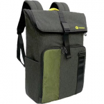 Ninebot by Segway Commuter Backpack, 15.6", Grey/Green AA.00.0010.52