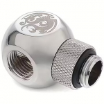 Bitspower G1/4" Silver Shining TII-Rotary IG1/4"X2 Extender BP-TIIR-C