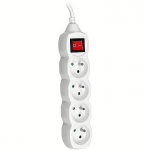 Tracer PowerWatch, 4 Sockets, 3m, White TRALIS44616