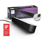 Philips Hue lampka biurkowa 1xPlay RGBW czarna z zasilaczem 3-wyjściowym 8718696170717