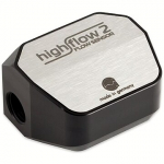 Aqua Computer Flow sensor high flow 2, 2x G1/4, silver/black 53292