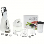 Unold hand blender set M200 Superbox, Stainless steel/White 90750