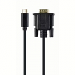 Gembird USB-C to VGA, 2m A-CM-VGAM-01