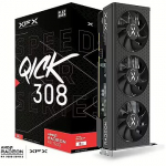 XFX Radeon RX 7600, 8GB GDDR6, Speedster Qick 308 Black Edition RX-76PQICKBY