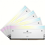 Corsair Dominator Titanium White, DDR5, 64GB, 6000MT/s, CL36, Kit of 4 CMP64GX5M4B6000C36W