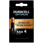 Duracell AAA/LR3, x4 Duracell Optimum AAA LR3 blister 4szt