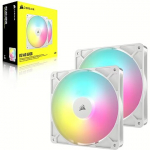 Corsair RS140 A-RGB, White, 2 Pack CO-9050187-WW