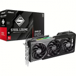 ASRock Radeon RX 9070 XT, 16GB GDDR6, Steel Legend Dark 90-GA5VZZ-00UANF