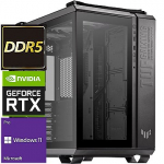 TopPC AMD Ryzen 9 (Zen 4) TUF Gaming Powered by ASUS, 64GB (2x32) DDR5, GeForce RTX 5080, 2TB NVMe Gen4, Windows 11 Pro DATK319-1405080