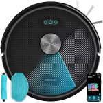 Cecotec Robot Vacuum Cleaner | Conga M70 | Wet&Dry | Operating time (max) 250 min | 4500 mAh | Dust capacity 400 L | 20000 Pa | Black A01_EU01_114518