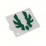 Bitfenix Logo for Shinobi Midi-Tower, Green BFC-SNB-150-GLOG-SP