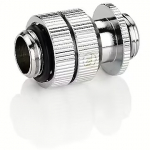 Bitspower Touchaqua G1/4" Female Adjustable Link Pipe 16-22mm, Glorious Silver, 2pcs TA-GFALP1622-GS