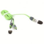 Platinet USB-A to Lightning/Micro USB, 1m 5907595428729