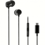 Vivanco Stereo Earbuds USB-C, Black 61752