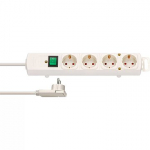Brennenstuhl Comfort-Line Plus Power Strip 4-fold, 2m, White 1153120100