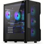Endorfy Regnum 400 ARGB, Black, Tempered Glass EY2A009