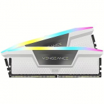 Corsair Vengeance RGB White, DDR5, 32GB, 6400MT/s, CL36, Kit of 2 CMH32GX5M2B6400C36W
