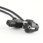 Gembird Power cord (right angled C13), 1.8m  PC-186A-VDE