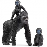 Schleich Figurines Gorilla Family 42601