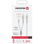 Swissten 2in1 Wireless Charger for Apple Watch and USB-C / USB-C / 1.2m 22065504