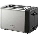 Bosch DesignLine toaster, Stainless steel/Black TAT4P420